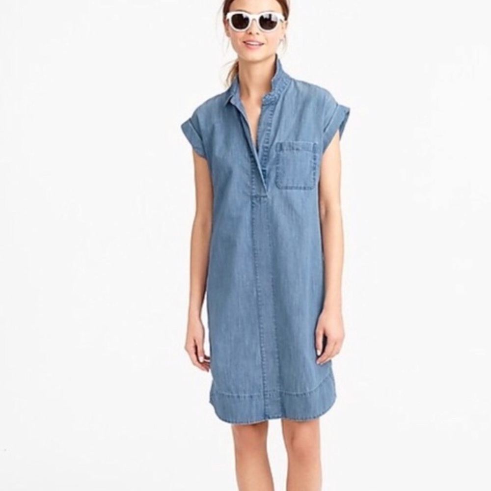 J Crew Denim Dress.